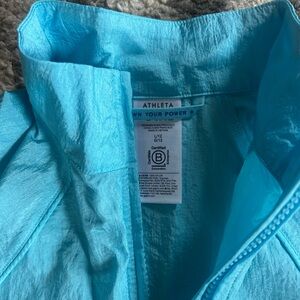 Athleta Daybreak Jacket in Aqua